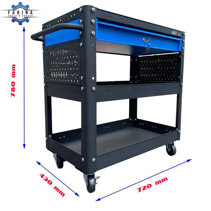 Biến xưởng nhỏ thành khu vận hành chuyên nghiệp nhờ xe đẩy đa năng