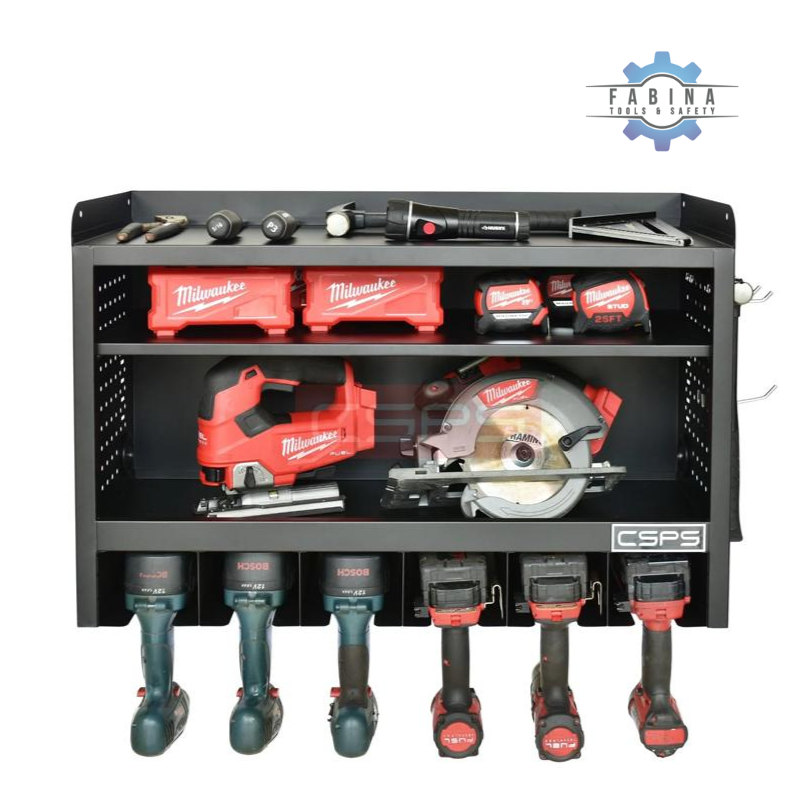 Giải pháp tiết kiệm không gian với tủ đồ nghề treo tường