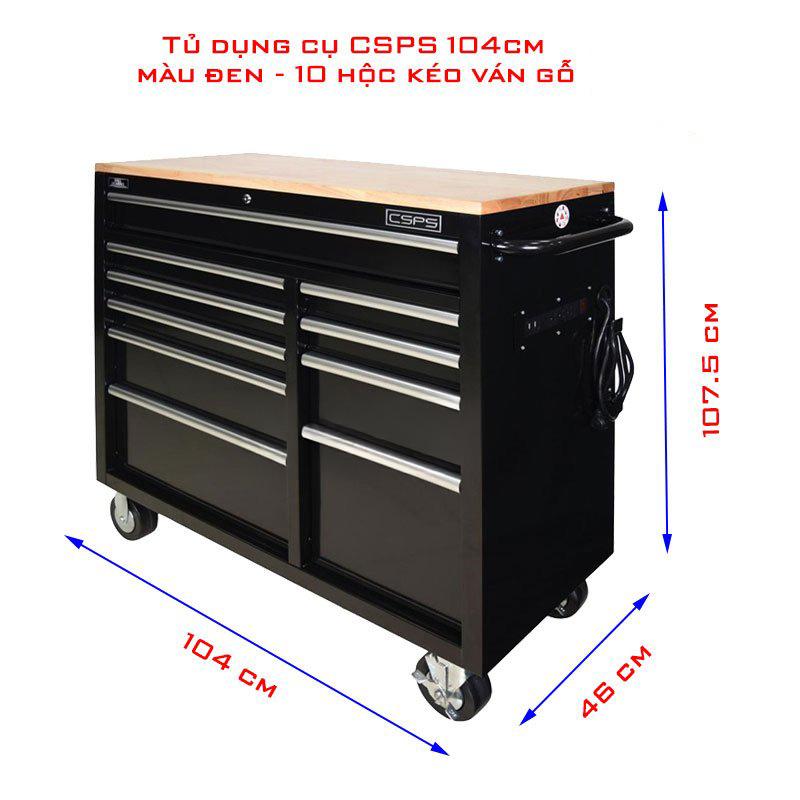 Hình ảnh chuyên nghiệp của xưởng được định hình từ hệ tủ dụng cụ