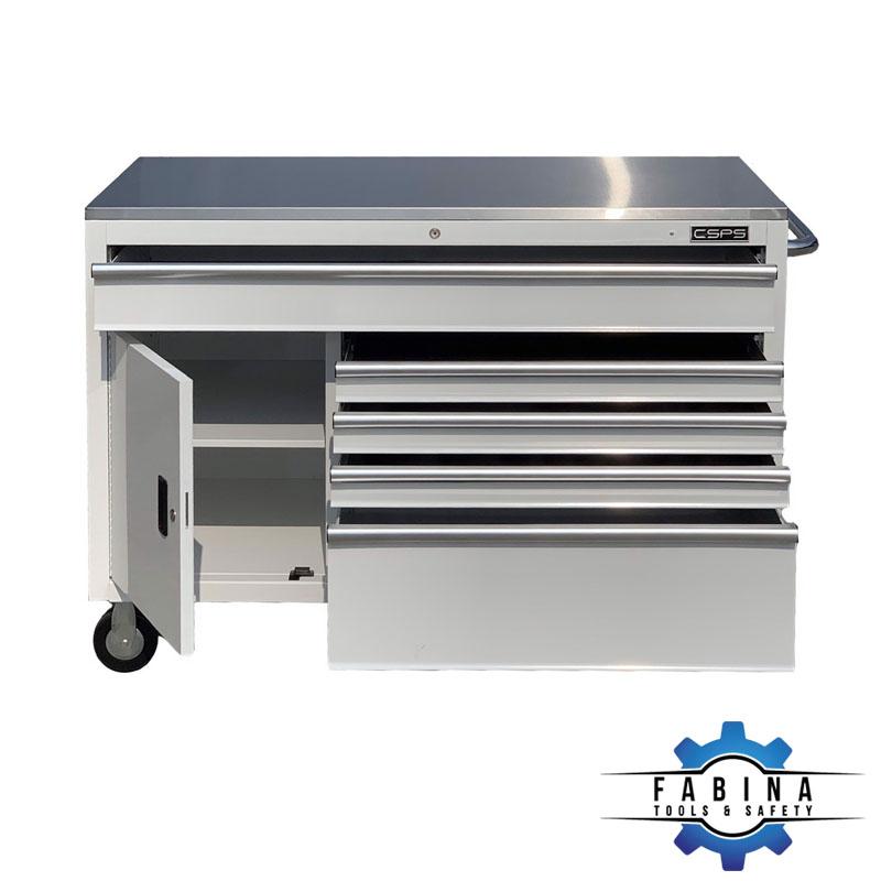 Làm việc hiệu quả hơn khi tủ dụng cụ có bánh xe luôn ở vị trí bạn cần