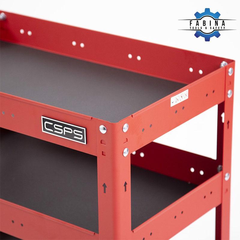 Xe đẩy dụng cụ và bài toán di chuyển đúng, làm việc nhanh