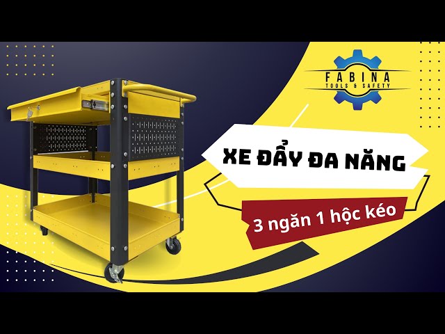 Xe đẩy dụng cụ và bài toán tiết kiệm thời gian