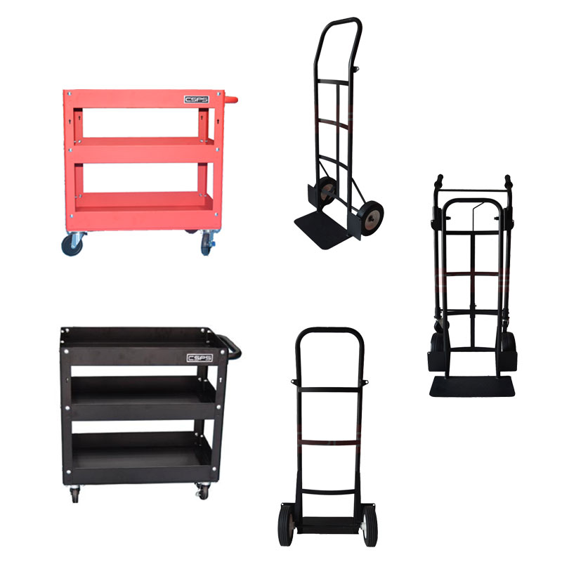 Quản lý dụng cụ thông minh với xe đẩy đa ngăn