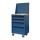 CSPS Blue Tool Cabinet 61cm with Wooden Top & Pegboard & FBN Casters 12cm – 4 Drawers Tủ xanh bánh xe FBN 12cm