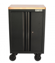 Black CSPS Tool Cabinet 61cm – 00 drawers with wooden top
