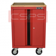 Tủ dụng cụ CSPS 61cm - 00 hộc kéo màu đỏ bánh xe ván gỗ