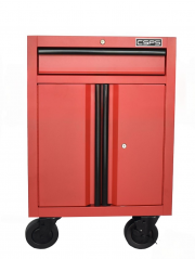 CSPS Red Tool Cabinet 61cm – 1 Drawer with Casters