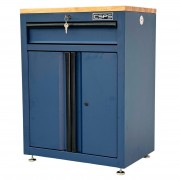 CSPS Matt Blue tool cabinet 61cm - 04 drawers with casters