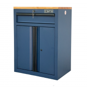 CSPS Matt Blue tool cabinet 61cm - 04 drawers with casters