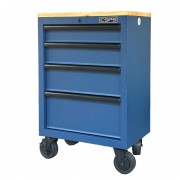 CSPS Blue tool cabinet 61cm with casters - 04 drawers