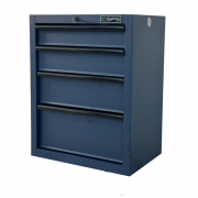 CSPS Matt Blue tool cabinet 61cm - 04 drawers