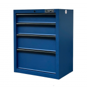 CSPS Blue Tool Cabinet 61cm with wooden top – 04 drawers