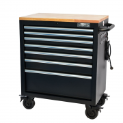 CSPS tool cabinet 76 cm – 07 drawers (white handles)