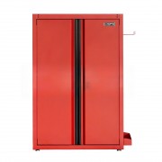 Set of 2 CSPS 122cm blue tool cabinets with wooden top - 05 drawers