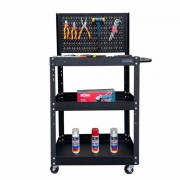 Xe đẩy 3 ngăn cao 980mm màu đen FABINA