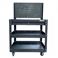 FABINA yellow 3-tier trolley