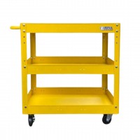 FABINA yellow 3-tier trolley