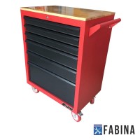 Professional tool cabinet with 6 compartments FBC-0601RB