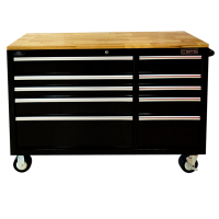 Tool cabinet with 10 drawers of wood plank CSPS