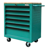 Tủ dụng cụ 6 hộc kéo màu xanh lá Fabina