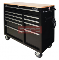Tool cabinet with 10 drawers CSPS wooden plank 104cm