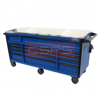 Tool Cabinet CSPS 183cm - 14 Drawers Blue