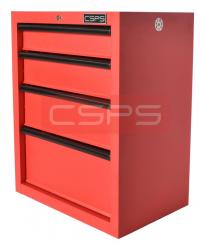 Tủ dụng cụ CSPS 61cm - 04 hộc kéo màu đỏ