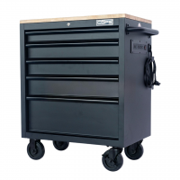 Tủ dụng cụ CSPS 76cm - 05 hộc kéo không nâng hạ màu đen