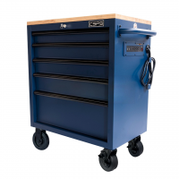 Tủ dụng cụ CSPS 76cm - 05 hộc kéo không nâng hạ màu xanh