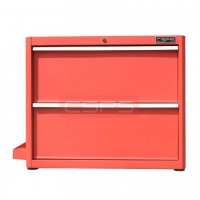 Tool cabinet with 2 black drawers CSPS 91cm W x 61.5cm D x 75cm H