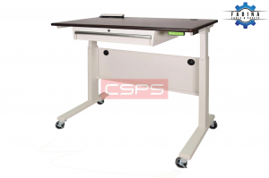 Bàn Điều Chỉnh Chiều Cao Bằng Điện - 01 Ngăn Kéo CSPS 117cm Màu Trắng