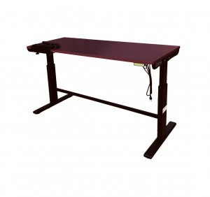 Bàn điều chỉnh độ cao bằng điện CSPS 168cm màu đỏ