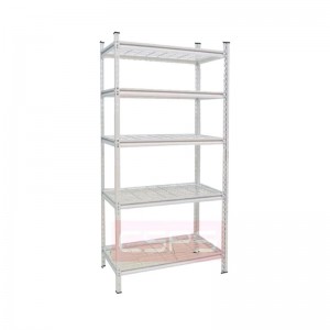 Kệ 5 tầng tấm lưới CSPS màu trắng ngang 76cm