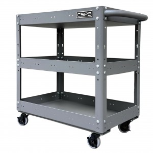 Xe đẩy CSPS 3 ngăn - 71cm màu xám